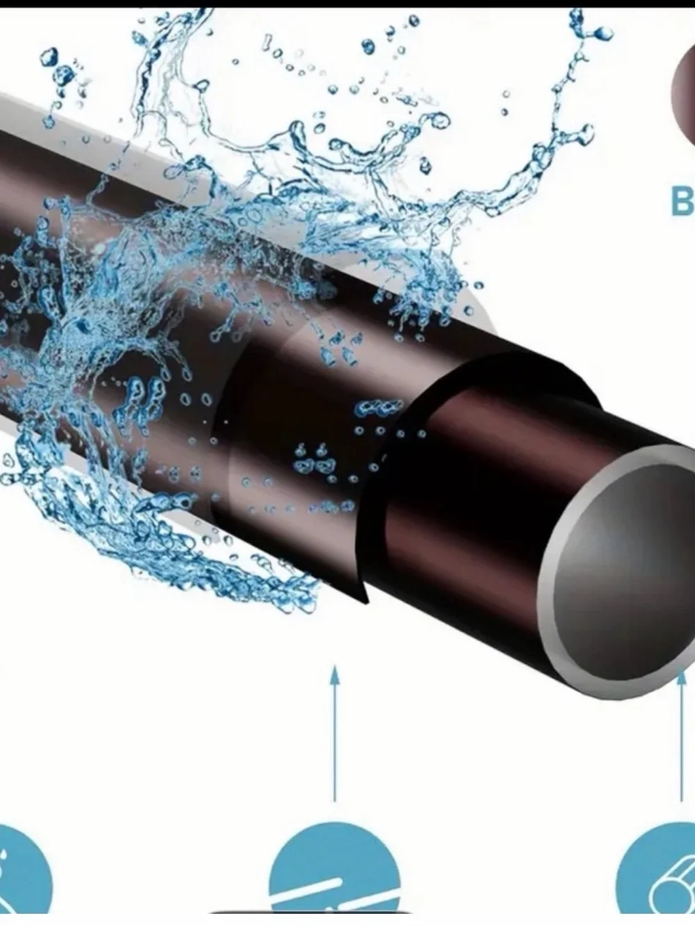 NEW* Curved Shower Curtain Rod